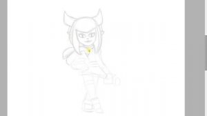 How to Draw Melodie From Brawl Stars / Как Нарисовать Мелоди из Бравл Старс