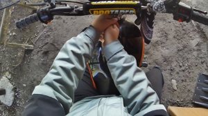 ПОСТАВИЛ ШИРОКИЙ РУЛЬ НА АЛЬФУ 140