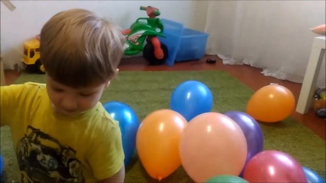Взрываем шары с конфетти!!!!/BALLOONS WITH CONFETTI