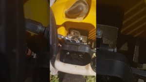 Ремонт триммера Чемпион в поле.Тросс газа и холостой х