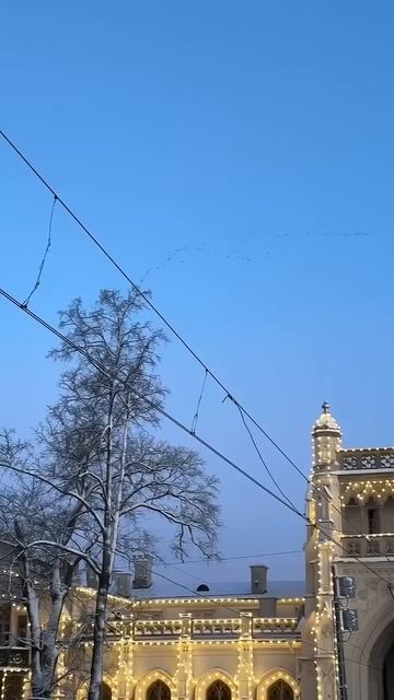 🎁Вот уже несколько лет зимой волшебно украшают вокза смотреть онлайн