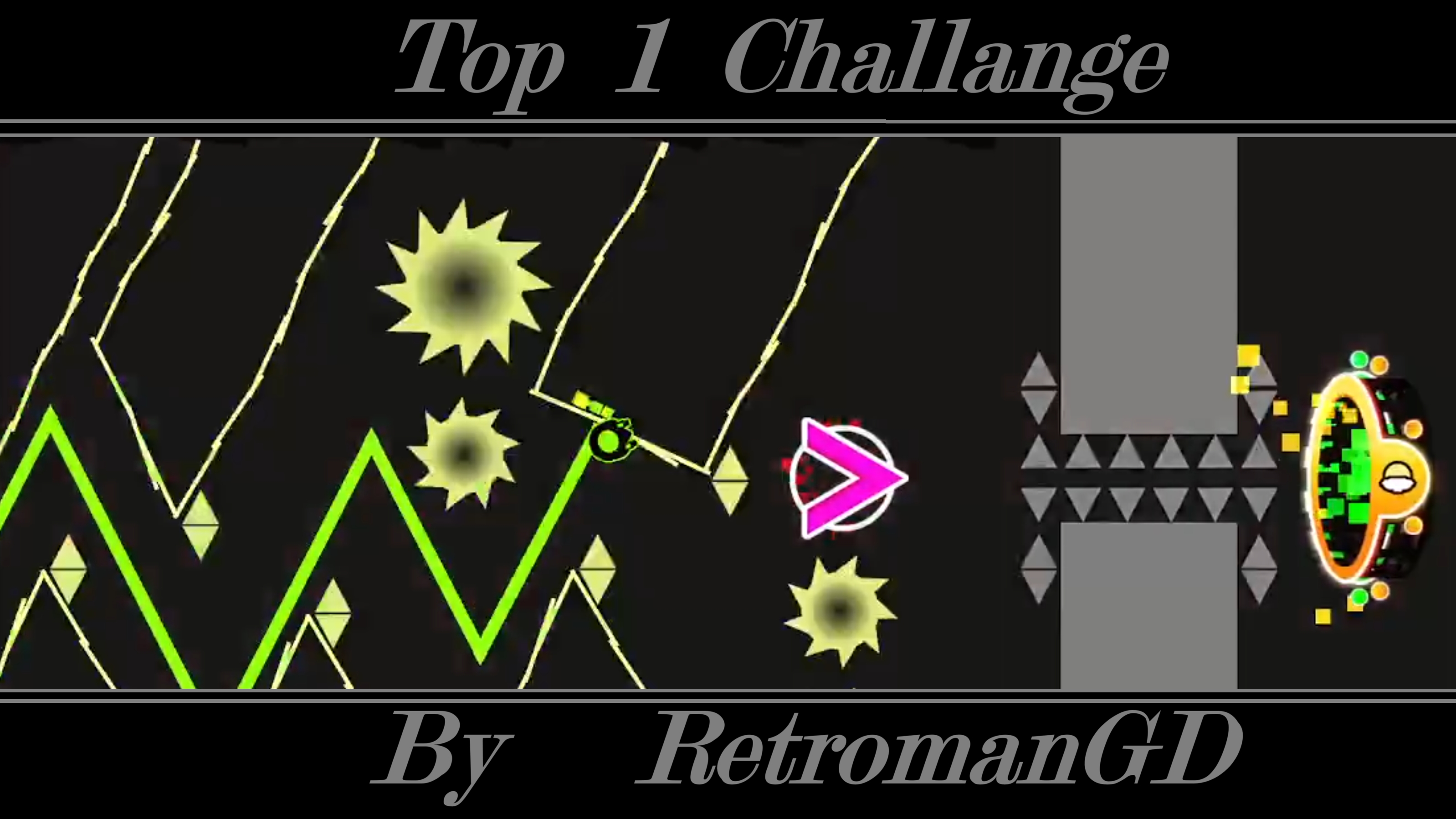 Лучшая музыка!!! I Top 1 Challange By RetromanGD I Geometry Dash.