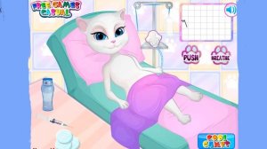 Анжела Рожает Котёнка  Мультик про Кошечку  Игра для Детей - My Talking Tom  Who's the boss