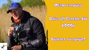 Обзор катушки для рыбалки Daiwa 21 Certate SW 6000p. А бывает ли лучше? #топыкатегорий