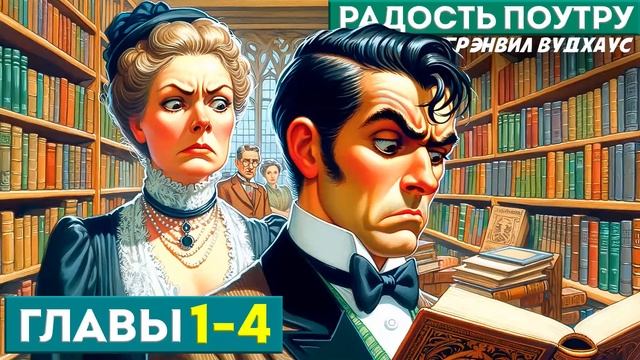 ДЖИВС И ВУСТЕР! Радость Поутру | Главы 1-4 | Аудиокнига (Р смотреть онлайн
