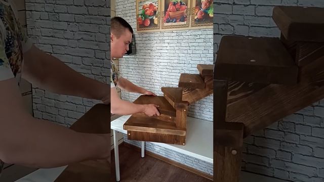 Проверенная годами технология изготовления лестниц ручной работы из дерева. Лестница из дерева Уфа. смотреть онлайн