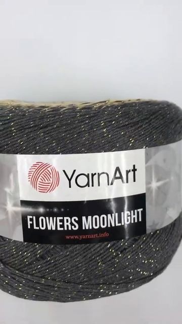 Подробный обзор пряжи YarnArt Flowers moonlight(Хлопок с полиакрилом и люрексом) №3287 смотреть онлайн