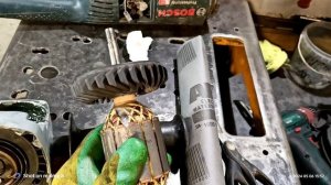 УШМ Bosch gws 22-230, отвалилась крыльчатка якоря. Немецкое к?