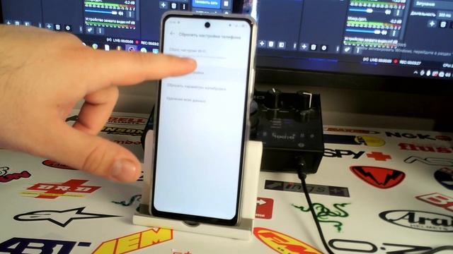 Телефон Tecno теряет сеть