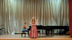 В. А. Моцарт. Ария Керубино "Voi che sapete" из оперы "Свадьба Фигаро", исп.Екатерина Редкина