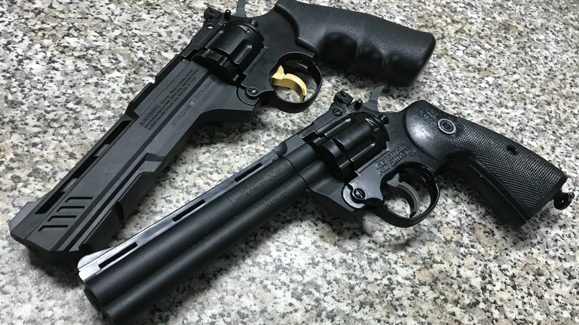 Crosman 357 и Vigilante. Основные отличия. смотреть онлайн