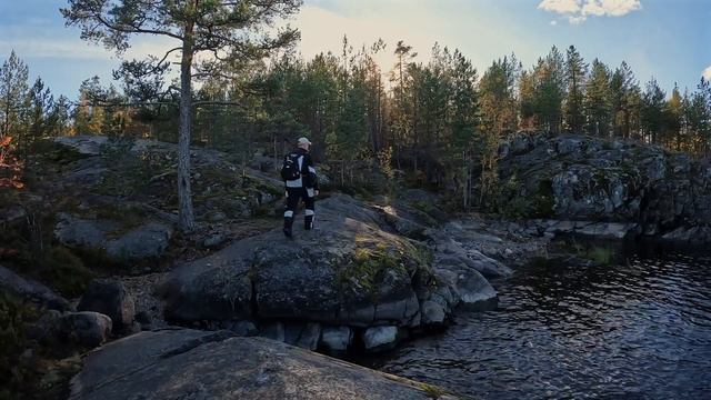 Мототур: «Осенняя Ладога». В путь 3050 км на шесть ходов? смотреть онлайн