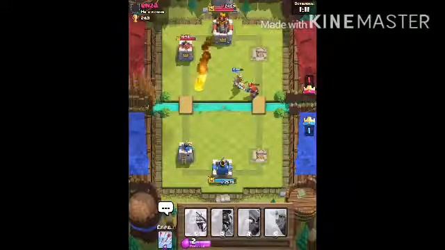 Играем в клэш рояль выиграли  противника ( музыка матранг/вода )