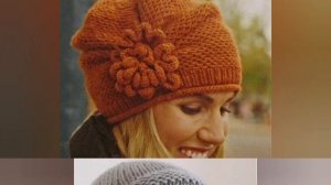 DIY ✂ 35 идей вязаных шапок/ Головные уборы/ Женские вязаные шапочки