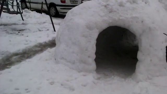 Живой снежный дом смотреть онлайн
