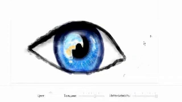 рисую глазик в контакте) смотреть онлайн