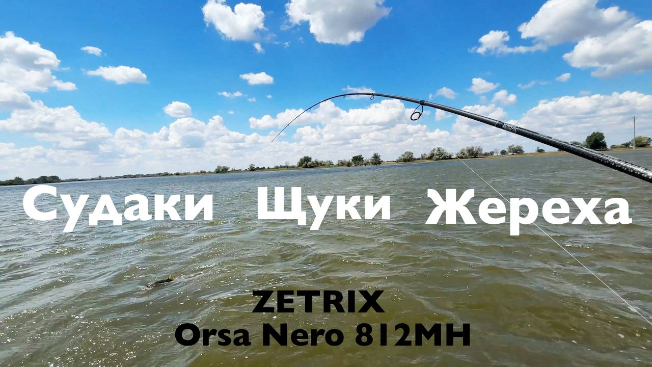Zetrix Orsa Nero 812 ловит Судаков , Щук и Жерехов!