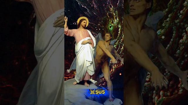 Дьявол искушает Иисуса в пустыне