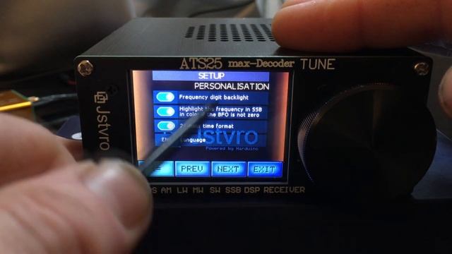 ATS25 max-Decoder.Обзор меню, управление радиоприемником смотреть онлайн