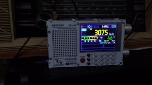 Deepelec DP 666. TEF 6686. Приём  в Кишиневе на  наружную антенну. 1