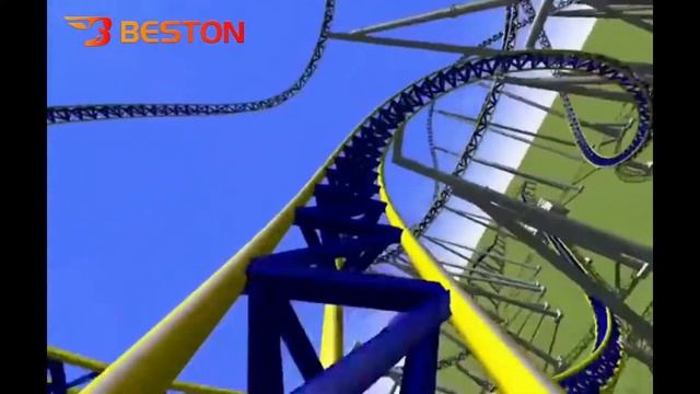 Beston американские горки для парка аттракционов смотреть онлайн
