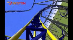 Beston американские горки для парка аттракционов