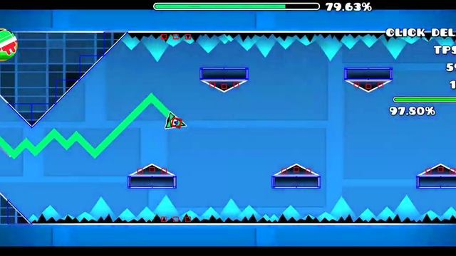 Geometry Dash Mod Menu 0.65 speed:0.5! Run финал. смотреть онлайн