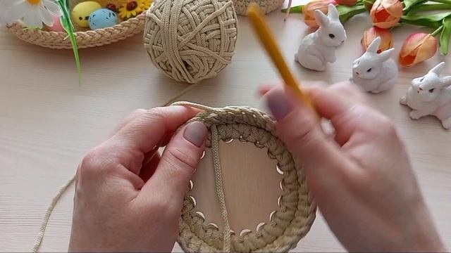 Создаём атмосферу праздника!!! Поделки на Пасху. Декор своими руками. МК крючком.