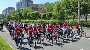 Магнитогорск, Велопарад 2025, сбор, старт, прогулка, финиш (25.05.2025)