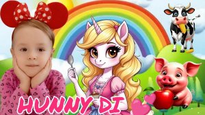 ✨НАКОРМИ ЖИВОТНЫХ✨ Игра для самых маленьких. Развивашки на канале Hunny Di💕