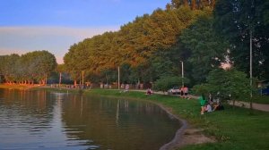 Ессентуки Городское озеро вечером 08.06.24