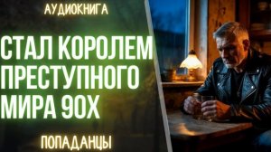 АУДИОКНИГА | ПОПАДАНЕЦ: КОРОЛЬ ПРЕСТУПНОГО МИРА 90Х