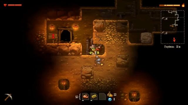 Прохождение Steam World Dig часть 1