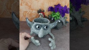 МК по валянию на 3Д шаблоне.