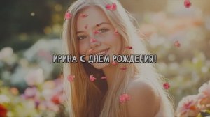 Ирина с Днём рождения!