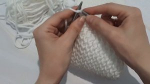 🧶Повязка на голову спицами/Мастер-класс для начинающих⚘