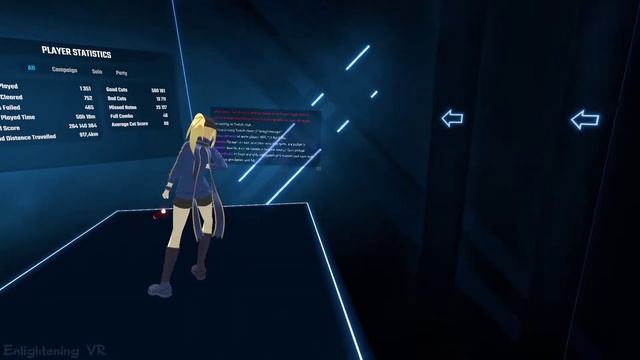 FullBodyTracking ( !BSR ) Climbing: Player Ranking: #8,150 - (#124 In RU) [Beat Saber]