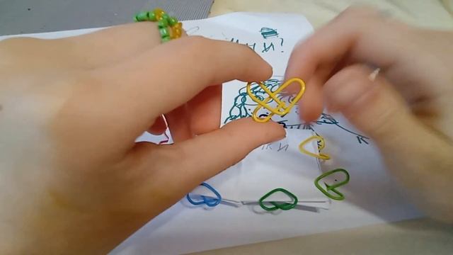 《КАК СДЕЛАТЬ СКРЕПКИ ВИДЕ СЕРДЕЧЕК?》#рукоделие смотреть онлайн