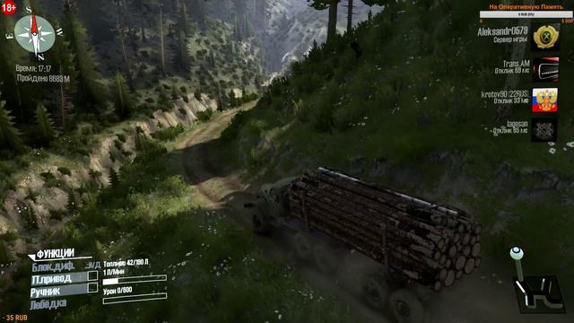 MUDRUNNER [ Карта Зеленая природа/Map Green Nature; Автор_Misha21UA ] смотреть онлайн