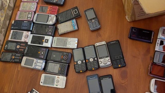 Посылка кнопочных телефонов с ebay часть 2 (sony ericsson lot) смотреть онлайн