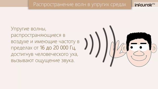 18. Распространение волн в упругих средах. Звуковые волны смотреть онлайн