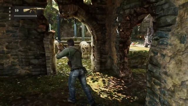 Uncharted 3: Drake's Deception прохождение часть 6 на Русском (PS4 PRO)