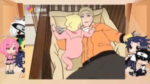 Реакция на Наруто| гача клуб| Gacha club| 7 команда|СасуНару| SasuNaru| Читать описание| 2 часть