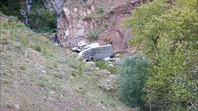 Греция Эвритания (монастырь Пруссос и тропа по водопа смотреть онлайн