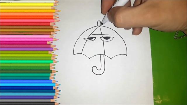 Bolalar uchun yomg'ir chizish/Рисуем дождик для детей/Drawing rain for children смотреть онлайн