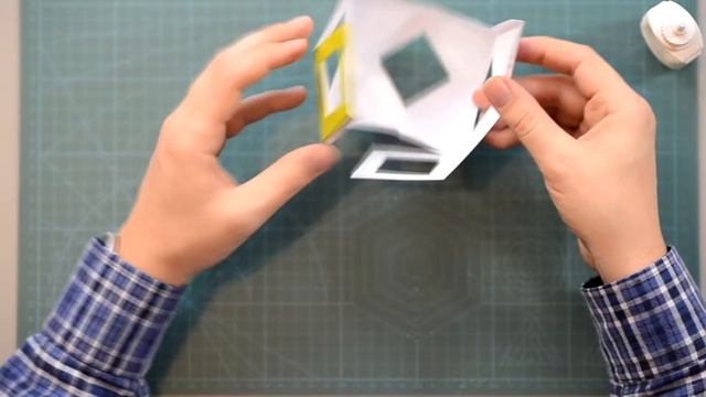 How to make a cuboctahedron? как сделать кубооктаэдр? смотреть онлайн