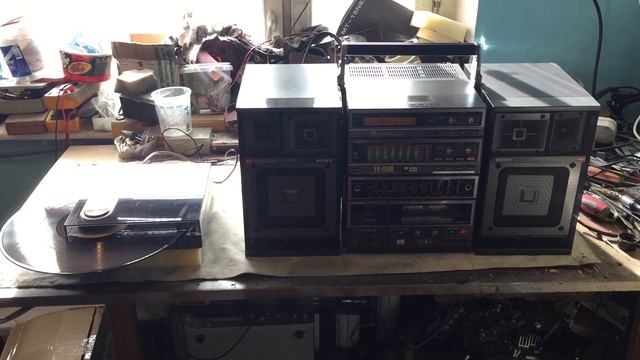 Sony PS-Q7+Sony FH-150R .Звучание винила смотреть онлайн