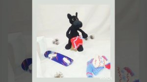 #Shorts мк как связать волка крючком, бесплатная схема и описание.