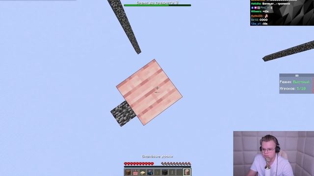 МАЙНКРАФТ СТОЛБЫ С ЛАКИ БЛОКАМИ | КАША Ft. Drakeoffc, Stint, Mzlff,