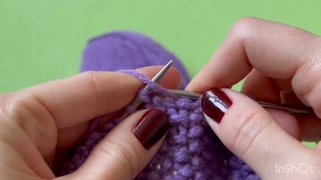 Узор «рис» спицами смотреть онлайн